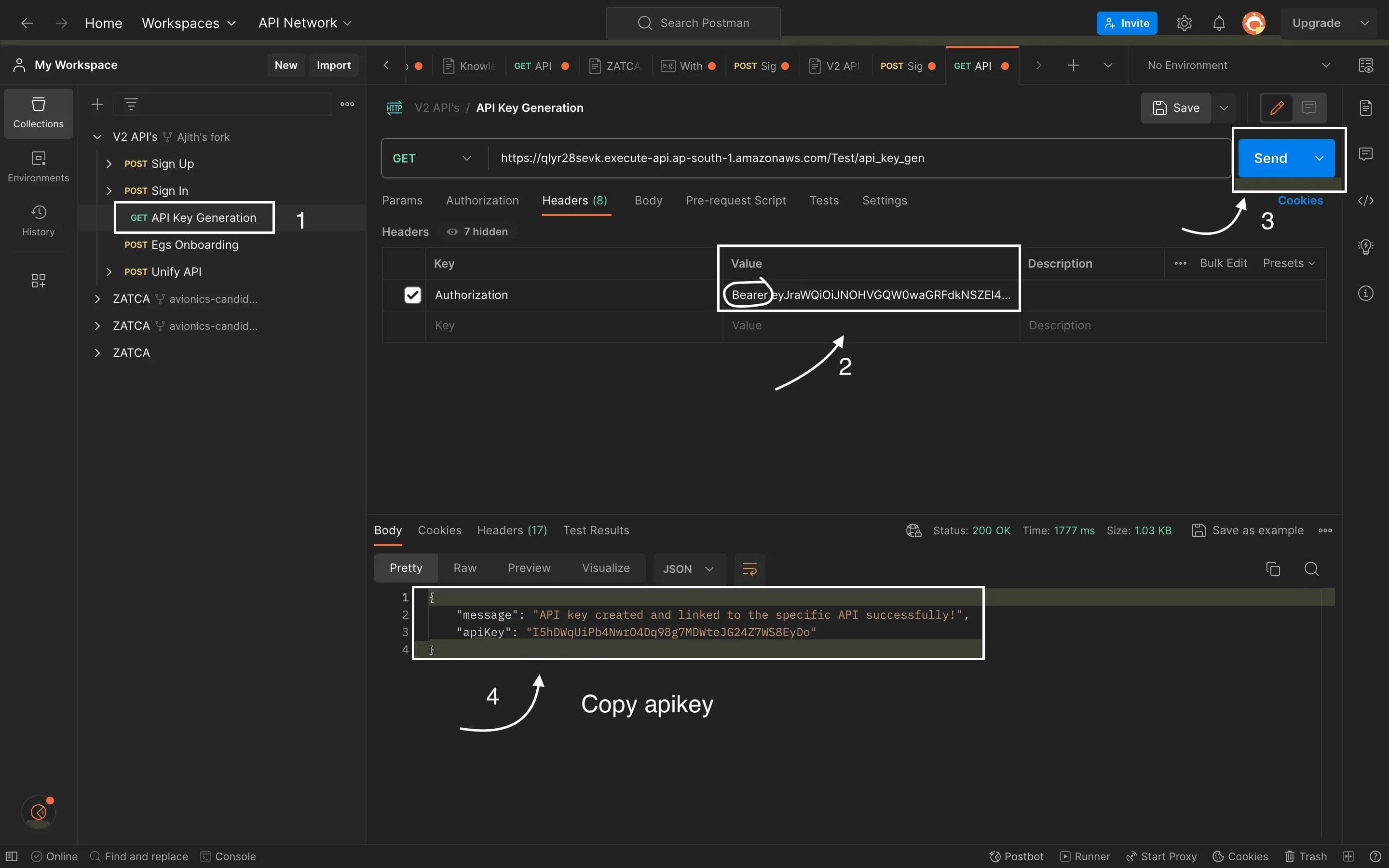 postman screenshot 7