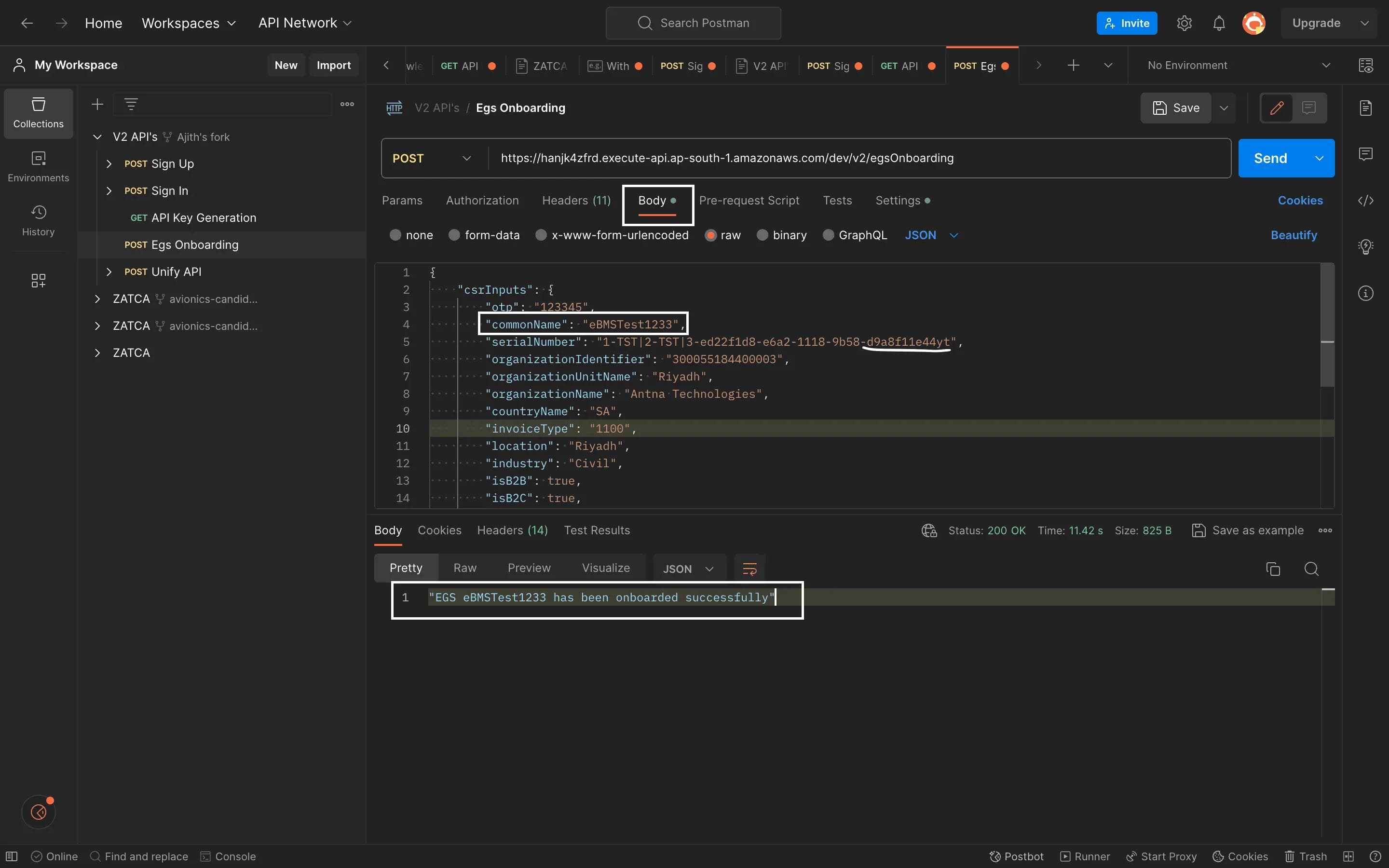 postman screenshot 9