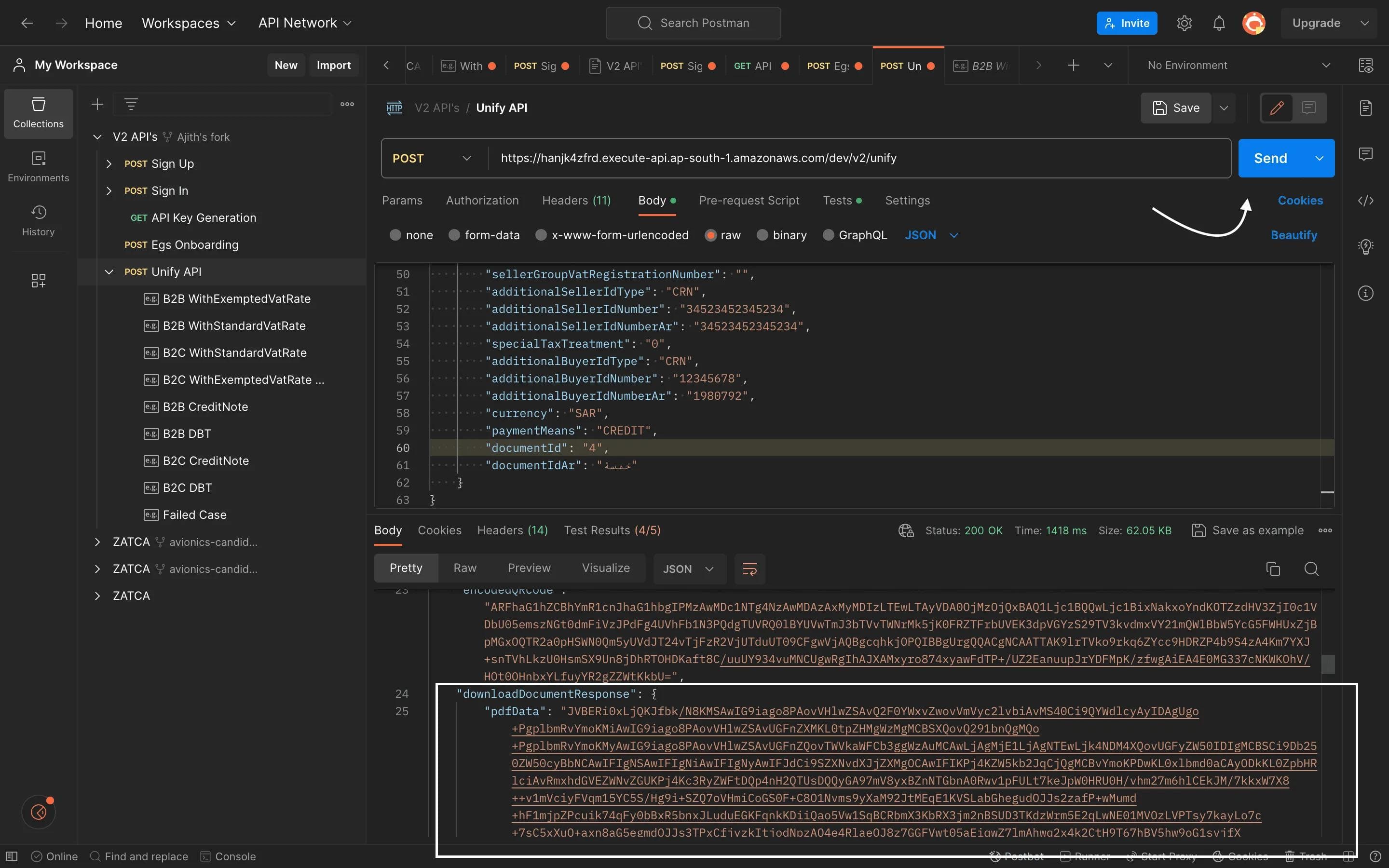 postman screenshot 14
