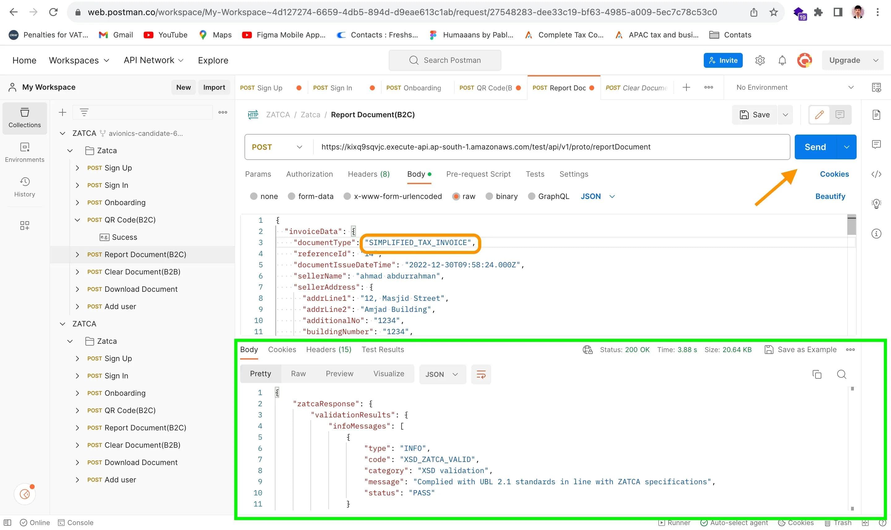 postman screenshot 8